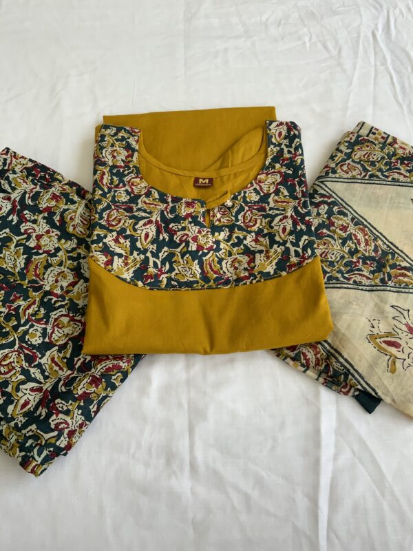 Dhabu Cotton 3 Pcs set