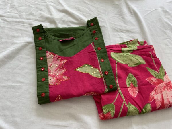 Dabu cotton Co ord set