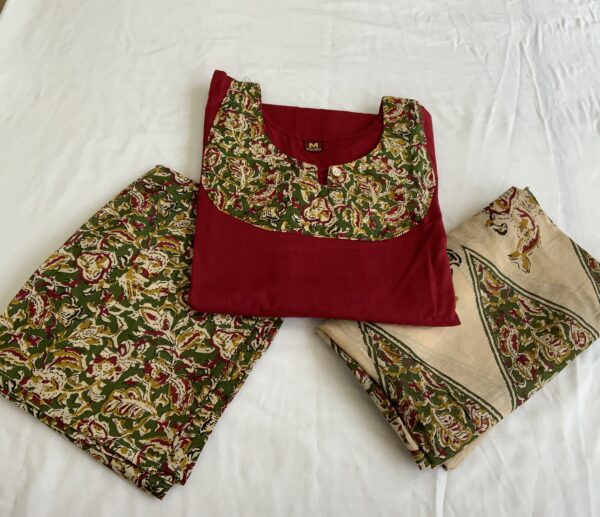 Dhabu Cotton 3 Pcs set