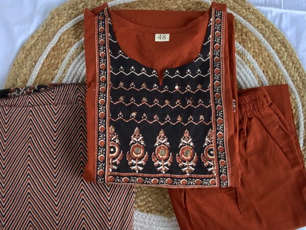 Jaipur Cotton 3 Pcs Set (Plus Size)