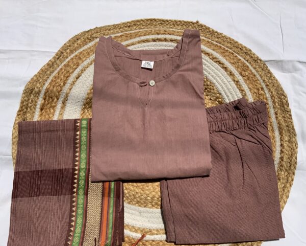 Khadi Cotton 3 Pcs Set