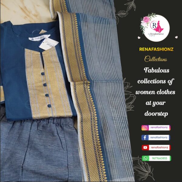 Chettinad Cotton 3 Pcs Set